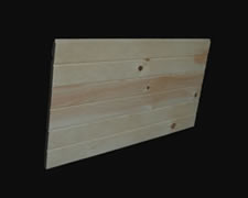 8 inch smmooth white pine board with v groove